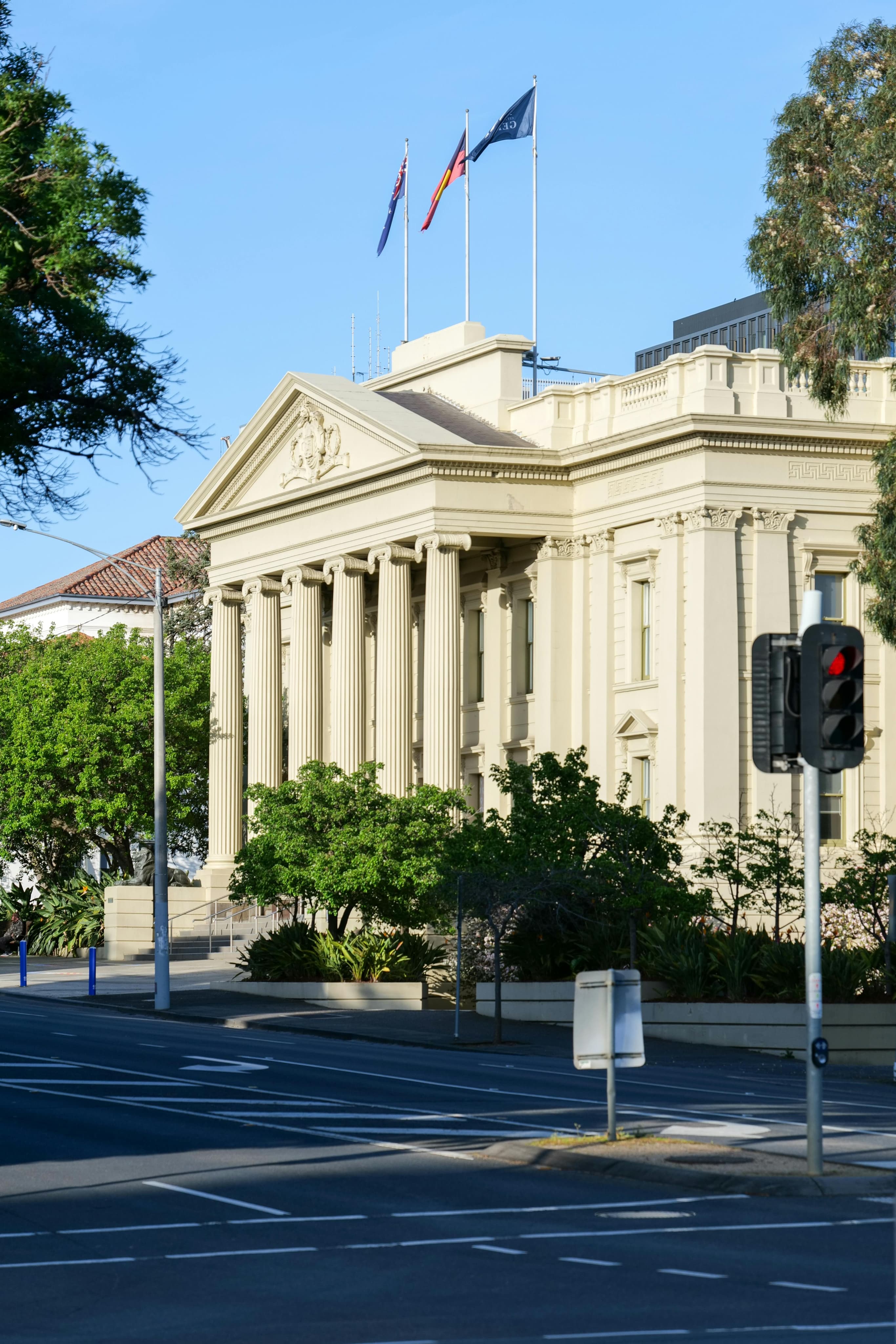 Court building exterior